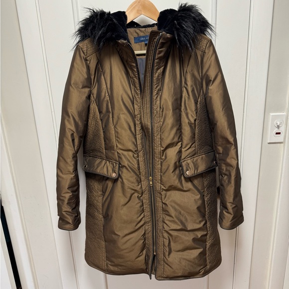 Cole Haan Down winter coat size Large - Picture 1 of 16